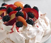 Liz McClarnon's harvest pavalova recipe